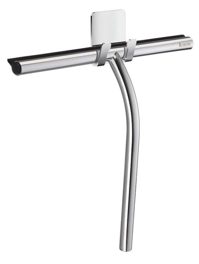 Smedbo Sideline Shower scraper with hanger chrome-plated