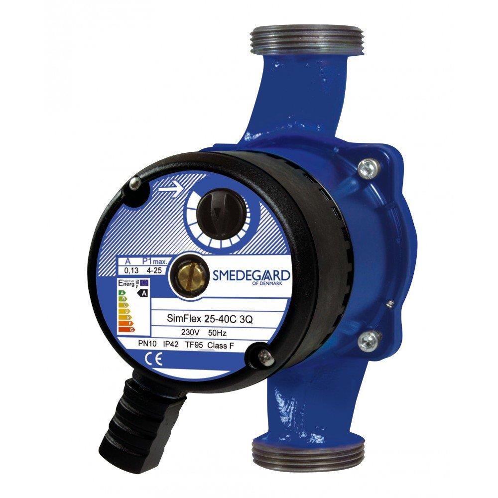 Smedegaard SimFlex Circulation pump 25-60 - 1 1/2", 180mm