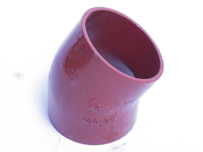 SML Bend without coupling - 100mm, 100mm, 30°