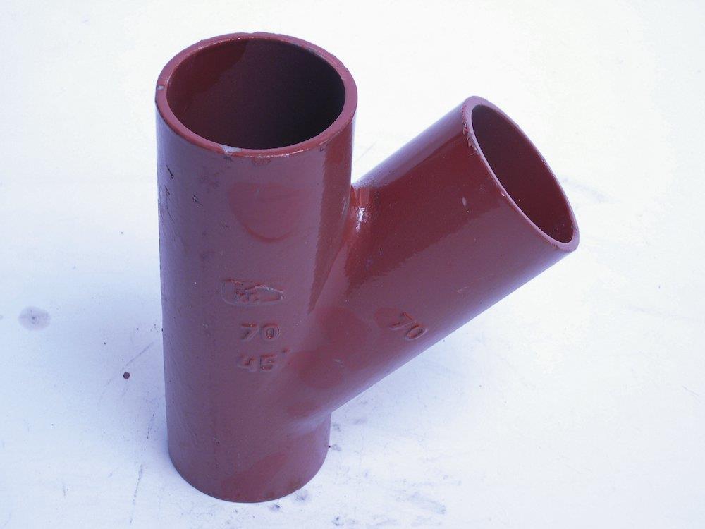 SML Branch pipe - 150mm, 150mm, 150mm, 45°
