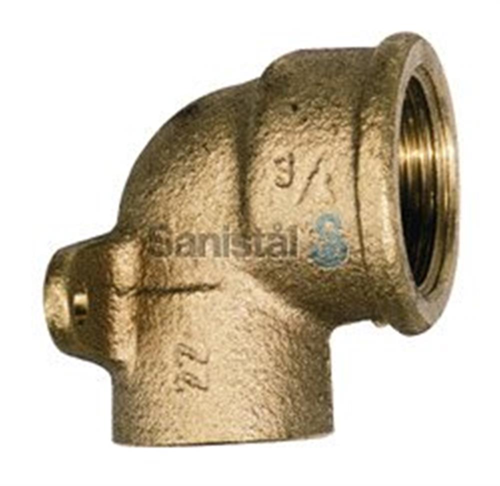 Solder Cover Elbow - 1/2", 15mm