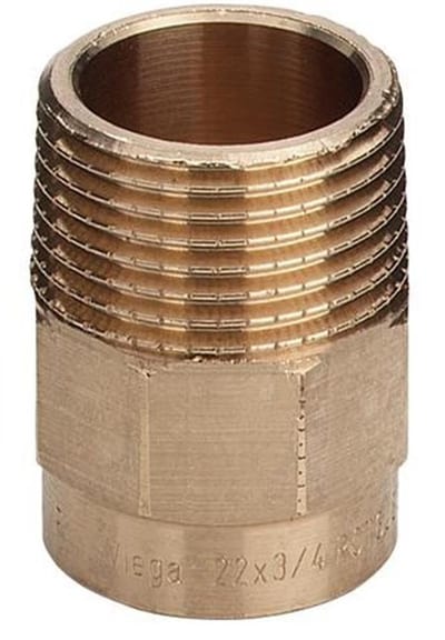 Solder Nipple - 2", 54mm