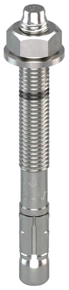 Sormat S-KA+ Through Bolt Anchor - 10mm, 162mm, 75mm, 2PCS
