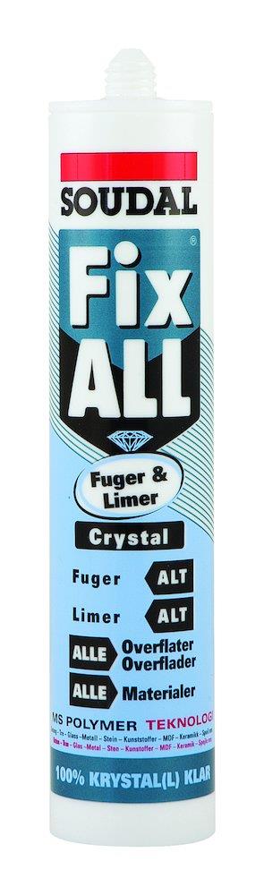 Soudal Fix All Sealant - 290ml, Cartridge, FDA