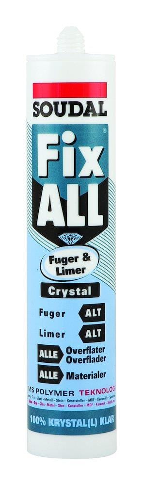 Soudal Fix All Sealant - 290ml, Cartridge, FDA