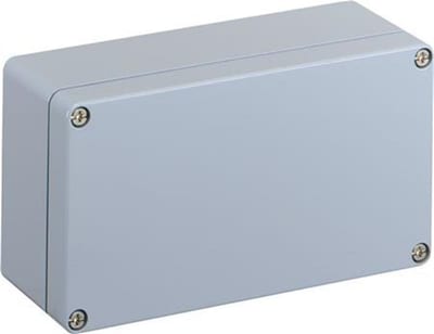 Spelsberg AL2212-8 Box - AL, 220 x 120mm, 80mm, grey, Aluminium