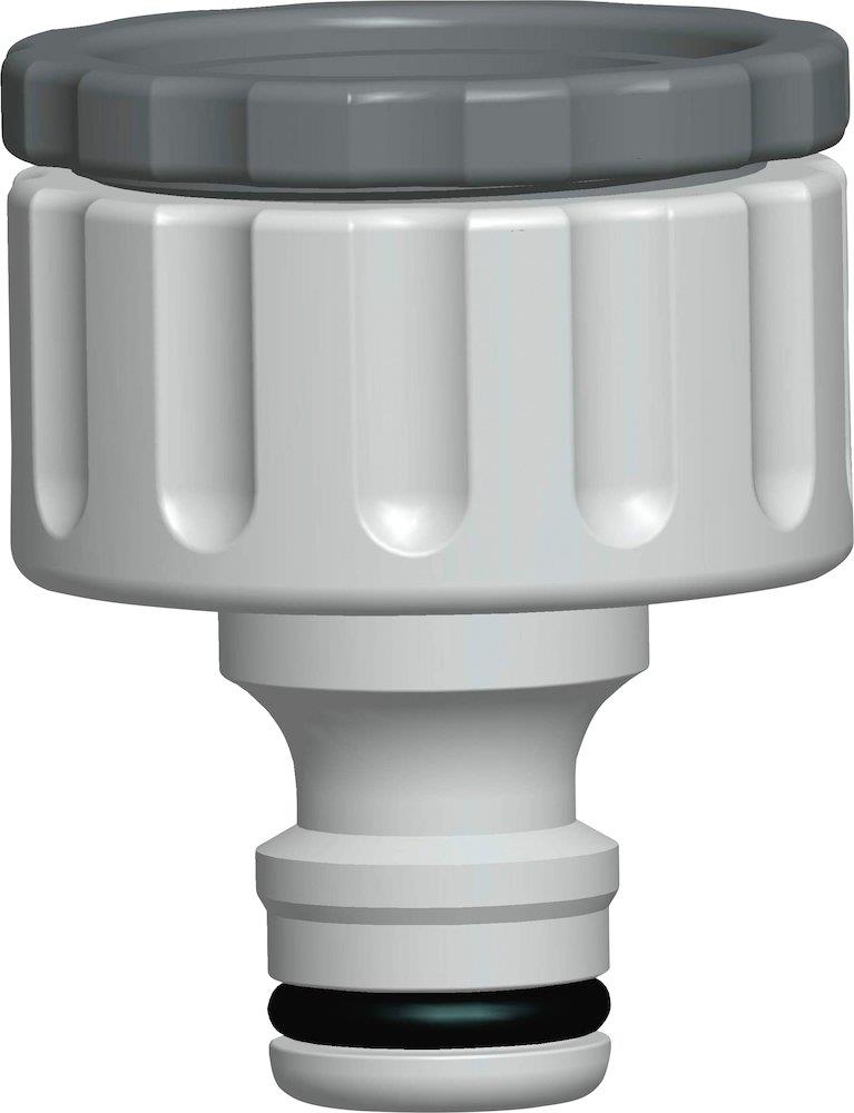 SpidO Valve coupling nipple with conversion ABS-plastic coupling - 1/2", 3/4"