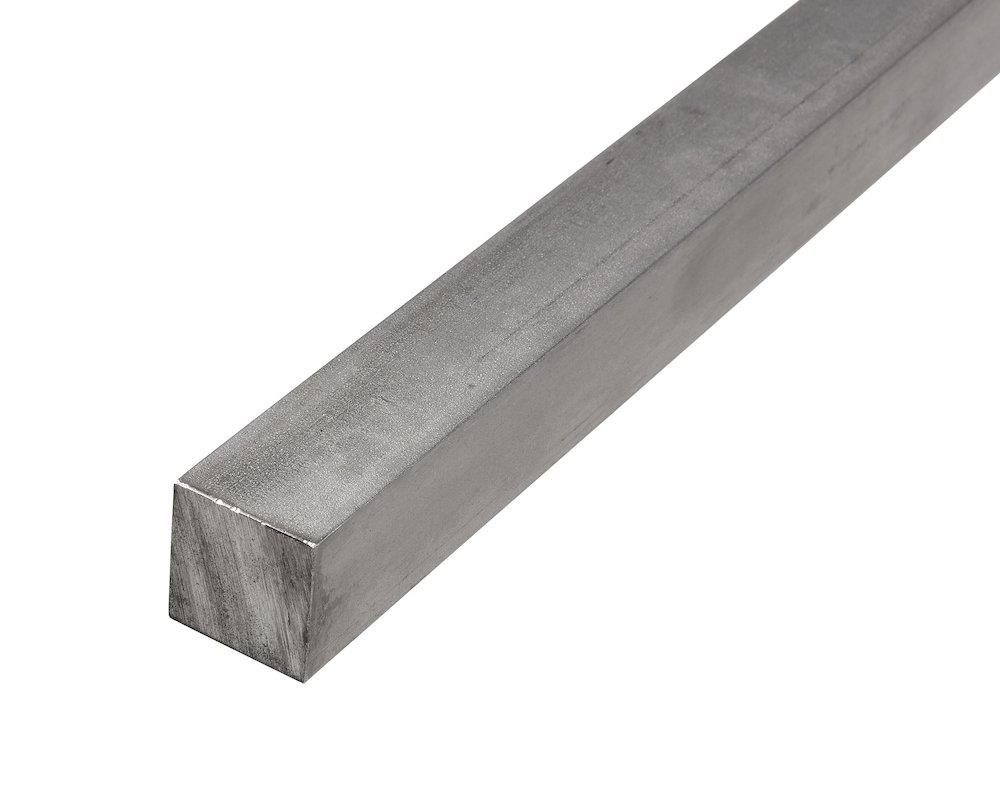 Square steel stainless EN 4307 hot-rolled - 100mm, 100mm, 4-6M, 78.47KG/m