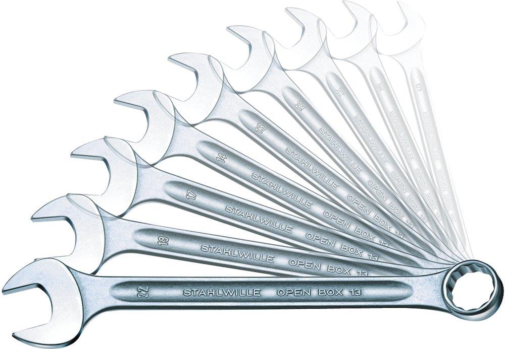 Stahlwille 13/17 Combination Wrench Set - 6-22 mm, 17PCS