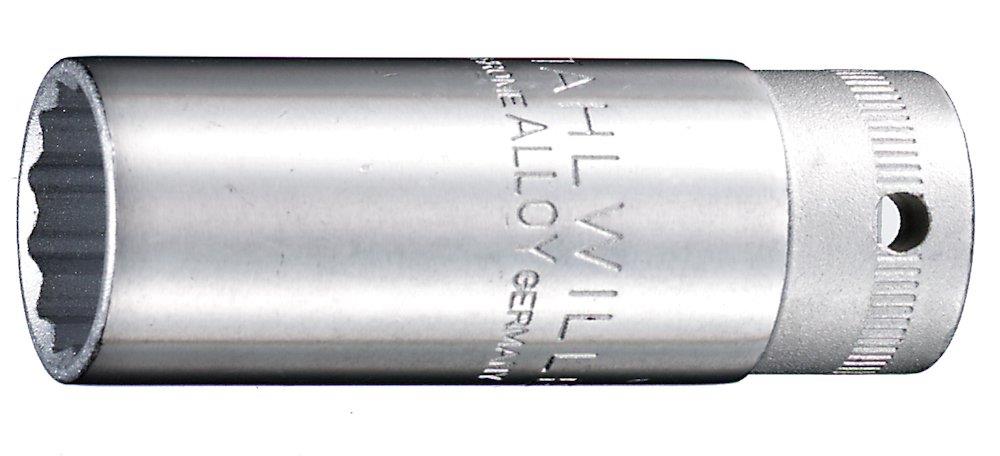 Stahlwille 4600 Spark Plug Socket 12KT. - 3/8", 60mm