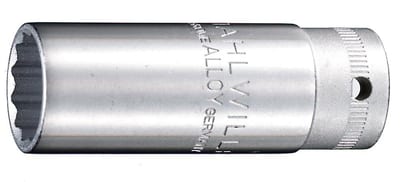 Stahlwille 4600 Spark Plug Socket 12KT. - 3/8", 60mm