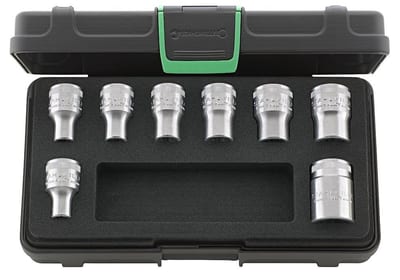 Stahlwille 50TX/8 Sockets in Set Torx internal - 8PCS, 1/2"