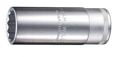 Stahlwille 51 Socket 16mm - 5/8" 12KT. long - 1/2", 83mm