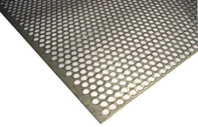 Stainless Perforated Plate stainless EN 1.4301 2B - 4mm, 1mm, 1000mm, 2000mm, 8.7kg