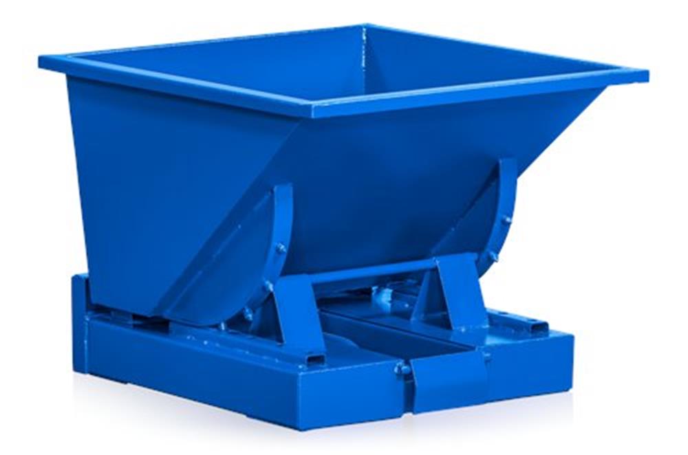 Standard Tip container - Metal, blue, 150L