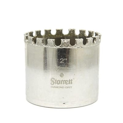 Starrett Diamond Hole Saw - Fibreglass, Asbest, Eternit, Ceramic fliser, Brick, Gasbeton, 41mm