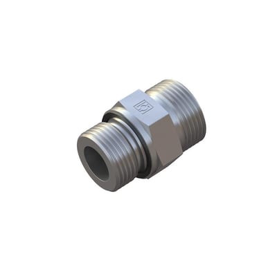 Stauff FI-GE Straight Insertion WD steel zinc/nickel BSPP light - 15mm, 3/4", 250bar