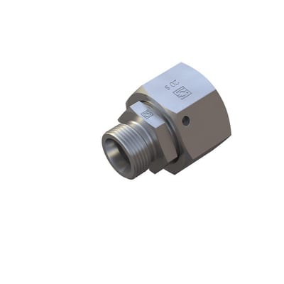 Stauff FI-REDS Reduction steel zinc/nickel light - 12mm, 8mm, 400bar