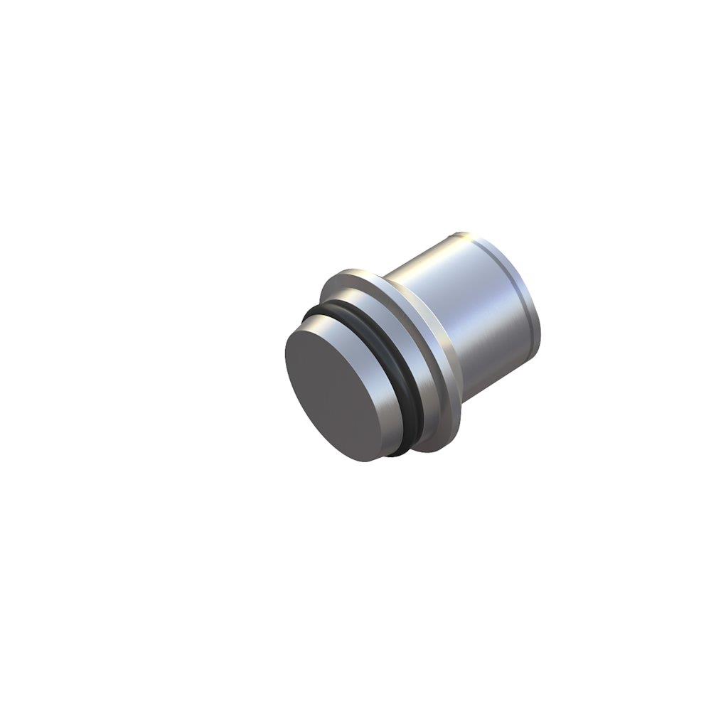 Stauff FI-VD Blind Plug insert steel zinc/nickel light - 15mm, 400bar