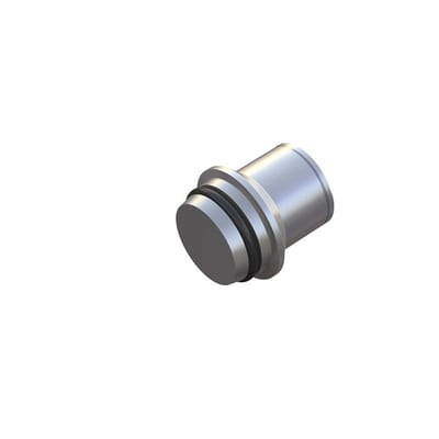 Stauff FI-VD Blind Plug insert steel zinc/nickel light - 22mm, 250bar