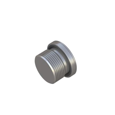 Stauff FI-VS End Cap steel zinc/nickel metric - M18 x 1.5