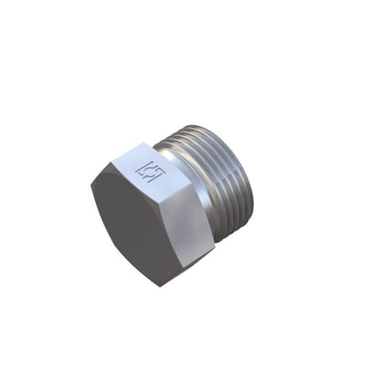 Stauff FI-VSK Blind Plug steel zinc/nickel light - 8mm, 315bar