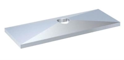 Stauff GD-2D-W3 Cover plate steel zinc/nickel - GD, B2