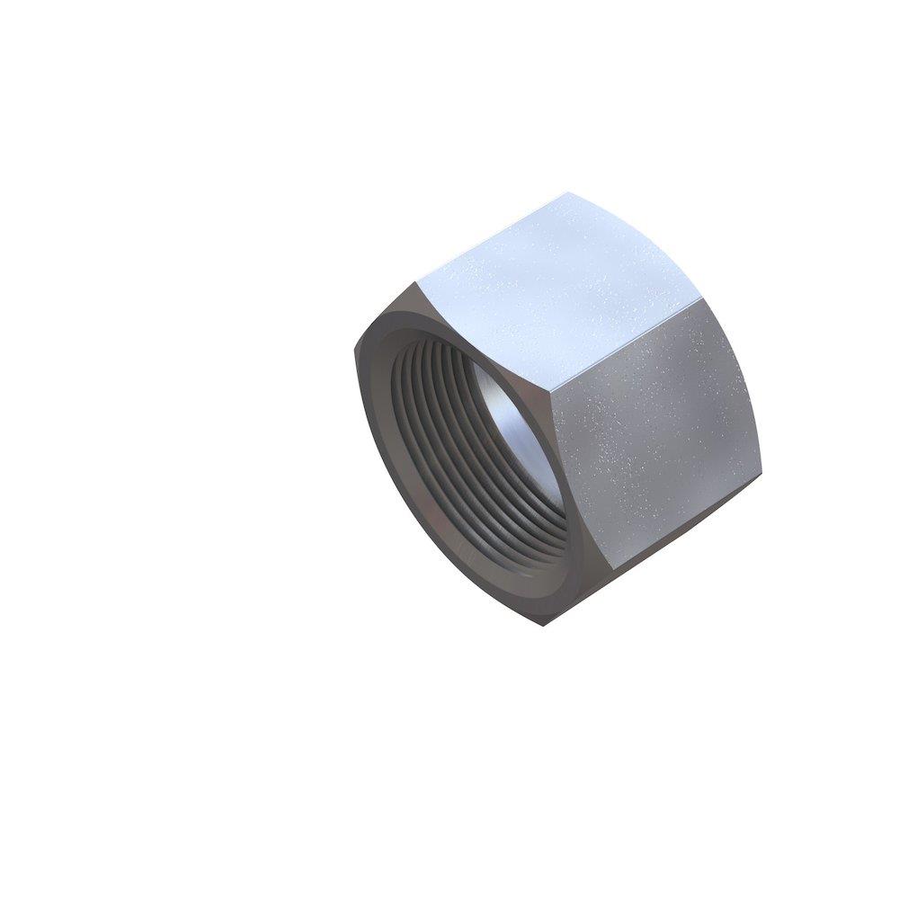 Stauff M Union Nut steel zinc/nickel light - 10mm, 500bar