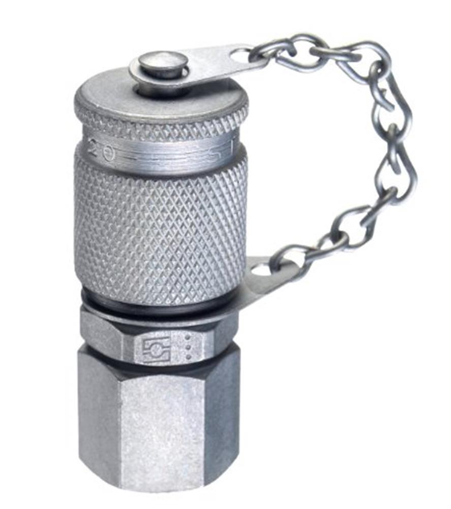 Stauff SMK Test fitting steel zinc/nickel nipple - M16 x 2,0, M14 x 1,5