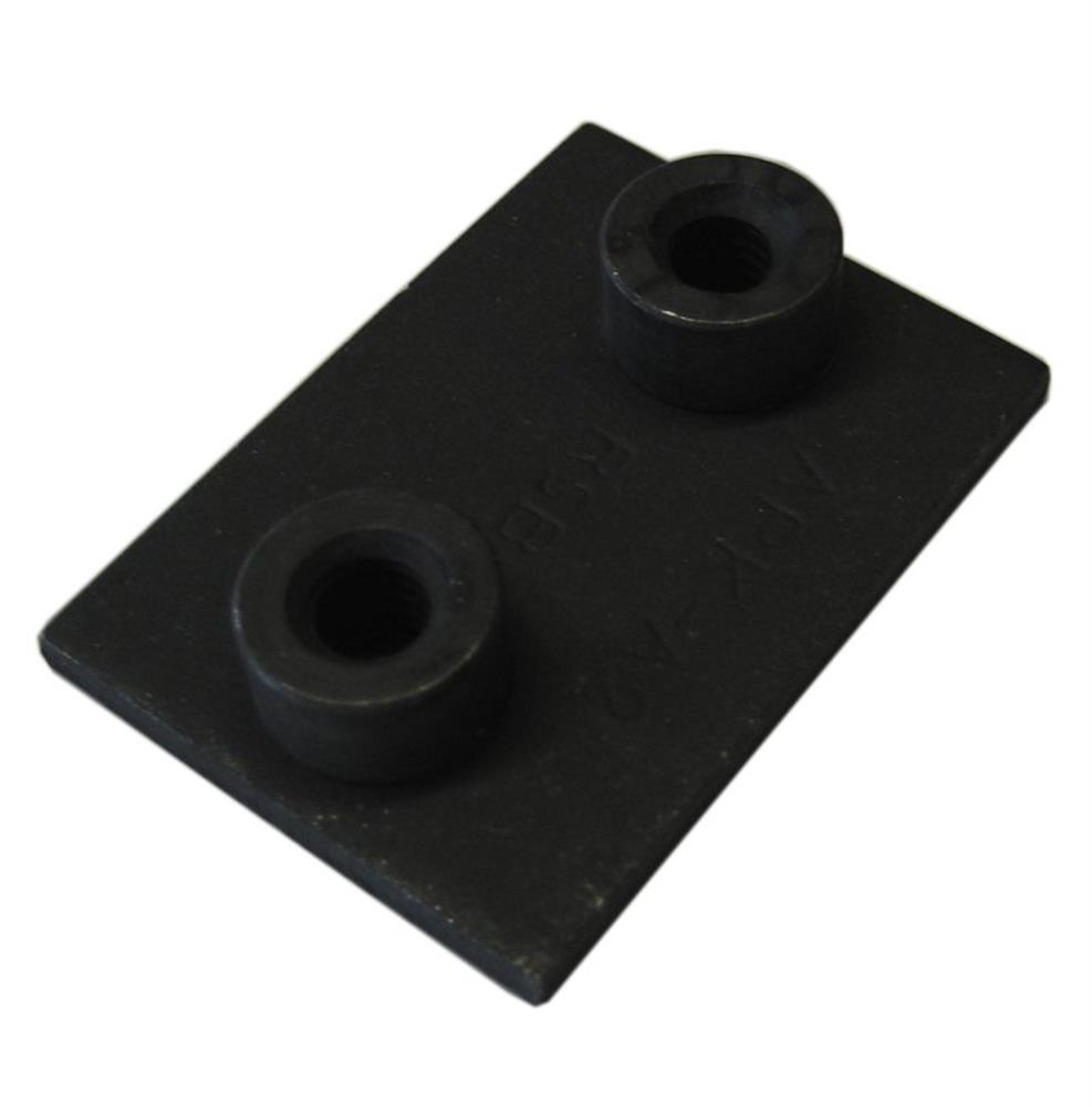 Stauff SP-5-M Weld plate black steel - Standard Series, A5