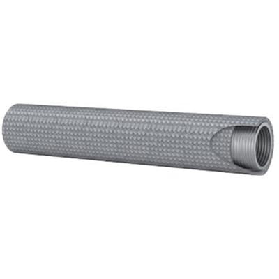 Steel hose 2 layer braided acid-resistant/stainless - 1 1/2", 40.1mm, 550°C, 56bar