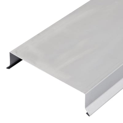 Stern Cap straight - 1000mm, 10X20X111,2X29MM, Bright, Zinc