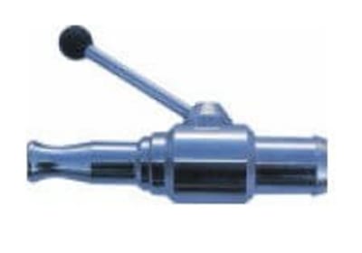 Storz Steel pipe with tap brass - 25 mm