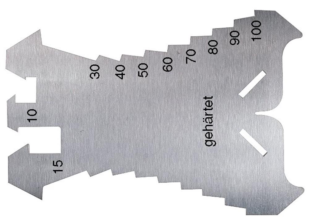 Stubai 2786 Plate Scribing Gauge with even and odd measurements 5-100 mm