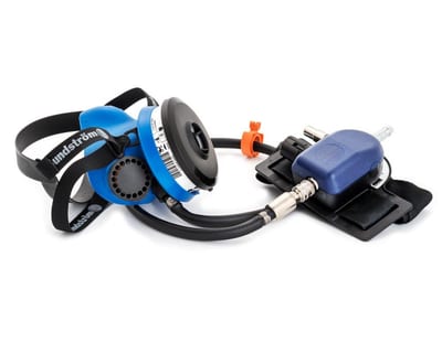 Sundström SR90 Half Mask w/air belt - M/L, EN 14594:2005