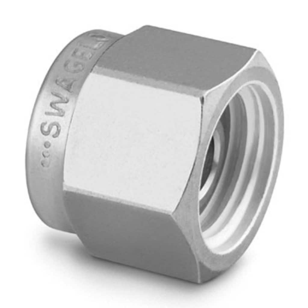 Swagelok SS-810-P 316 SS Tube Fitting, Plug, 1/2 in. tube OD port