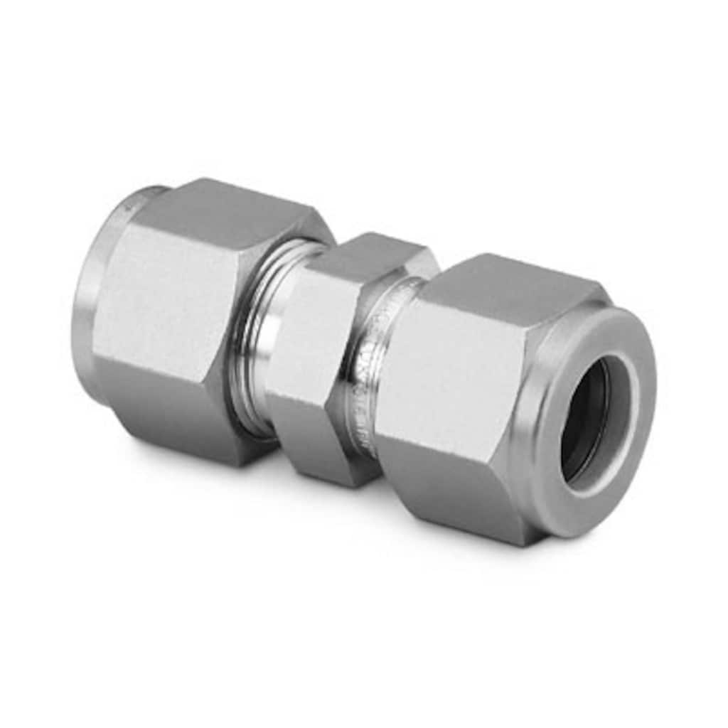 Swagelok SS-810-6 316 SS Tube Fitting, Union, 1/2 in. Tube OD
