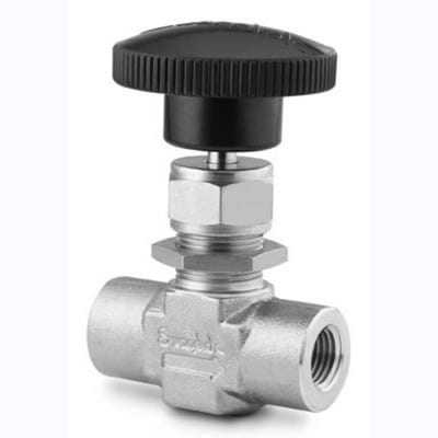 Swagelok SS-1RF4 316 SS Integral-Bonnet Needle Valve, 1/4 in. female NPT, 0.73 Cv
