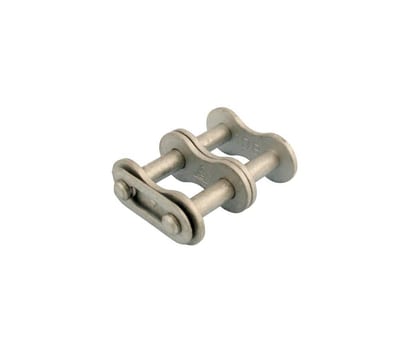 SY duplex Coated connecting link straight steel 10B-2 - 5/8", 15.875mm