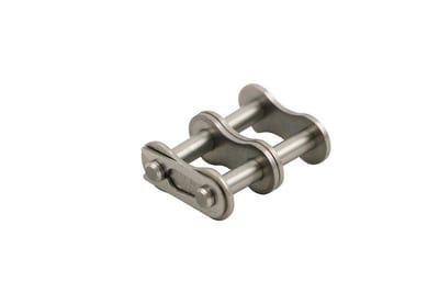 SY duplex Primary connecting link SSS straight stainless 10B-2 - 5/8", 15.875mm