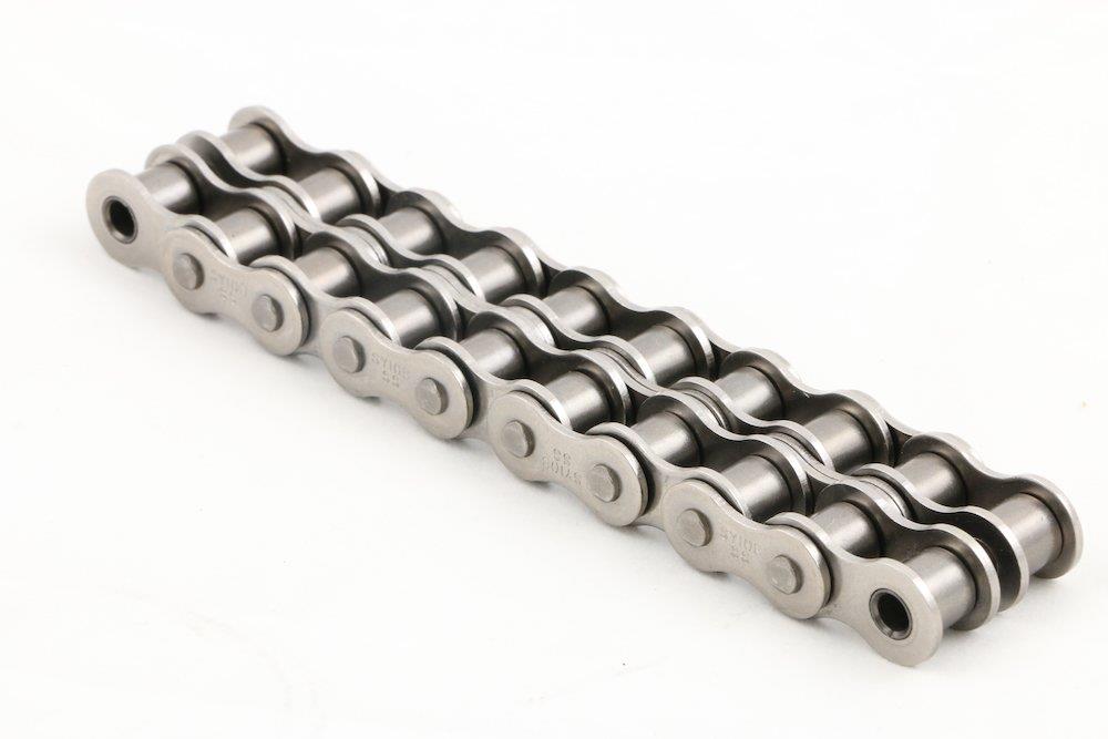 SY duplex Primary roller chain SSS stainless 08B-2 - 1/2", 12.7mm