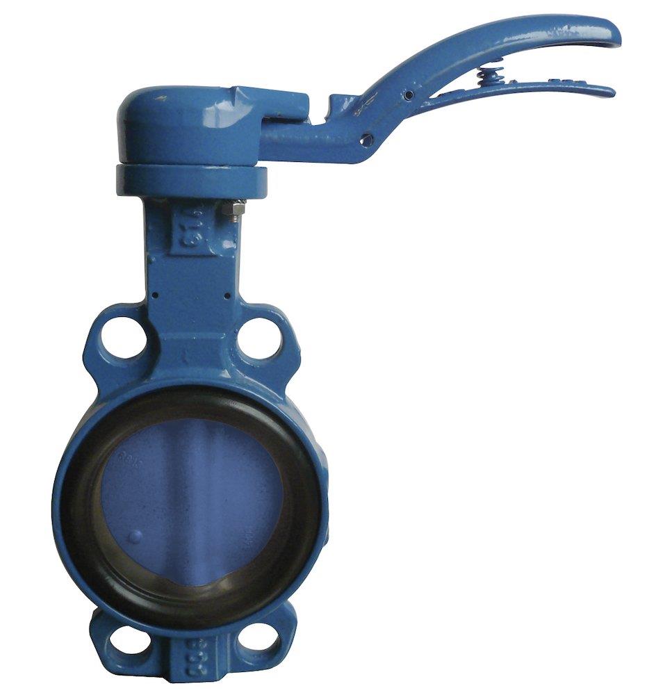 Sylax Butterfly valve coated with handle Wafer GG25/GGG40/EPDM - 100, 16bar, F05 - 11mm