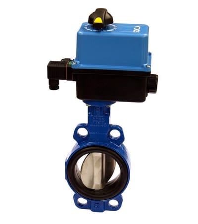 Sylax Butterfly valve GG25/316/EPDM Wafer el-aktuator - 250, 16bar