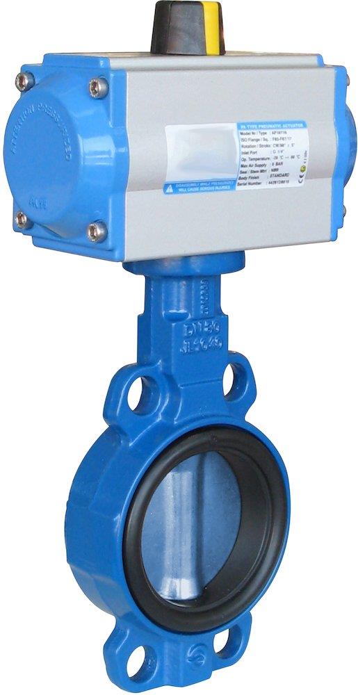 Sylax Butterfly valve GG25/BRZ/NBR Wafer double-acting - 40, 16bar