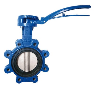 Sylax Butterfly valve with handle LUG GG25/316/EPDM - 50, 16bar, F05 - 11mm