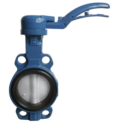 Sylax Butterfly valve with handle Wafer GG25/316/EPDM - 100, 16bar, F05 - 11mm