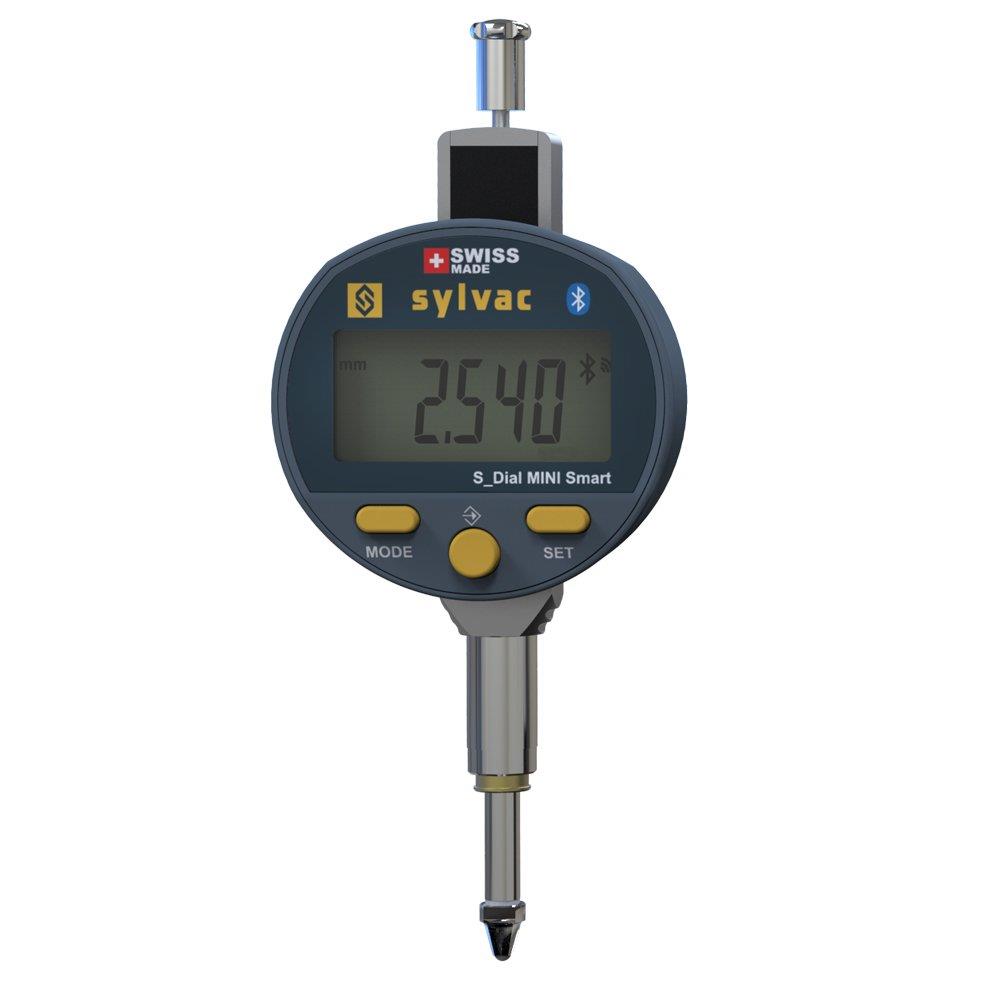 Sylvac S_DIAL MINI SMART Digital Dial Indicator Bluetooth & USB/RS232 - 0-12,5, 0,001