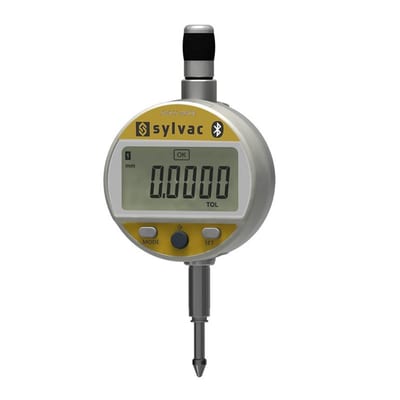 Sylvac S_Dial WORK NANO Digital Dial Indicator Bluetooth & USB/RS232 - 0-12,5, 0,0001