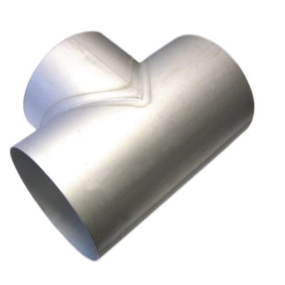 T-Piece acid-resistant welded pressed - 306mm, 3mm, 600mm