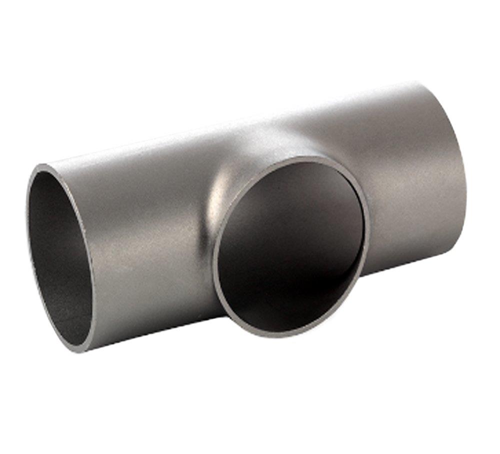 T-Piece short branch stainless welded flared - 21.3mm, 2mm, 51mm